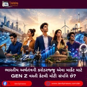 ભારતીય અર્થતંત્રની કરોડરજ્જુ એવા માર્કેટ (Market) માટે Gen Z વસ્તી કેટલી મોટી સંપત્તિ છે?